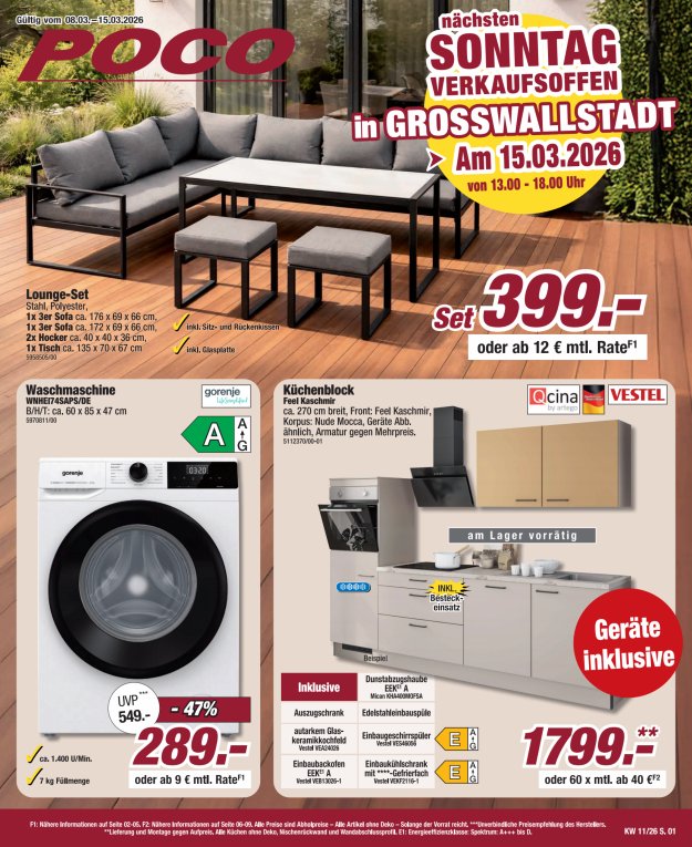 Verkaufsoffener Sonntag in Großwallstadt